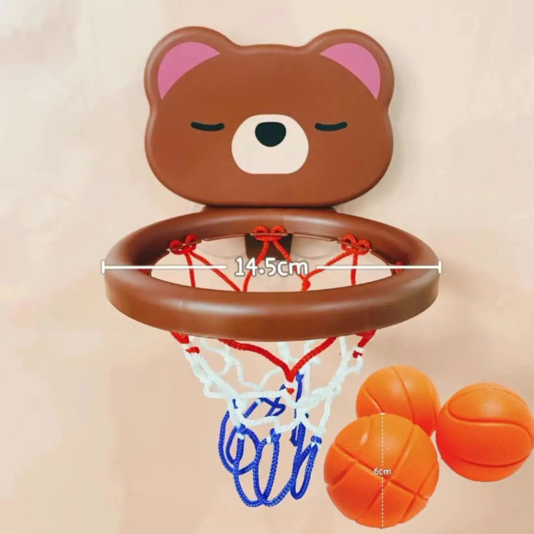 Bear-Shaped Basketball Hoop 